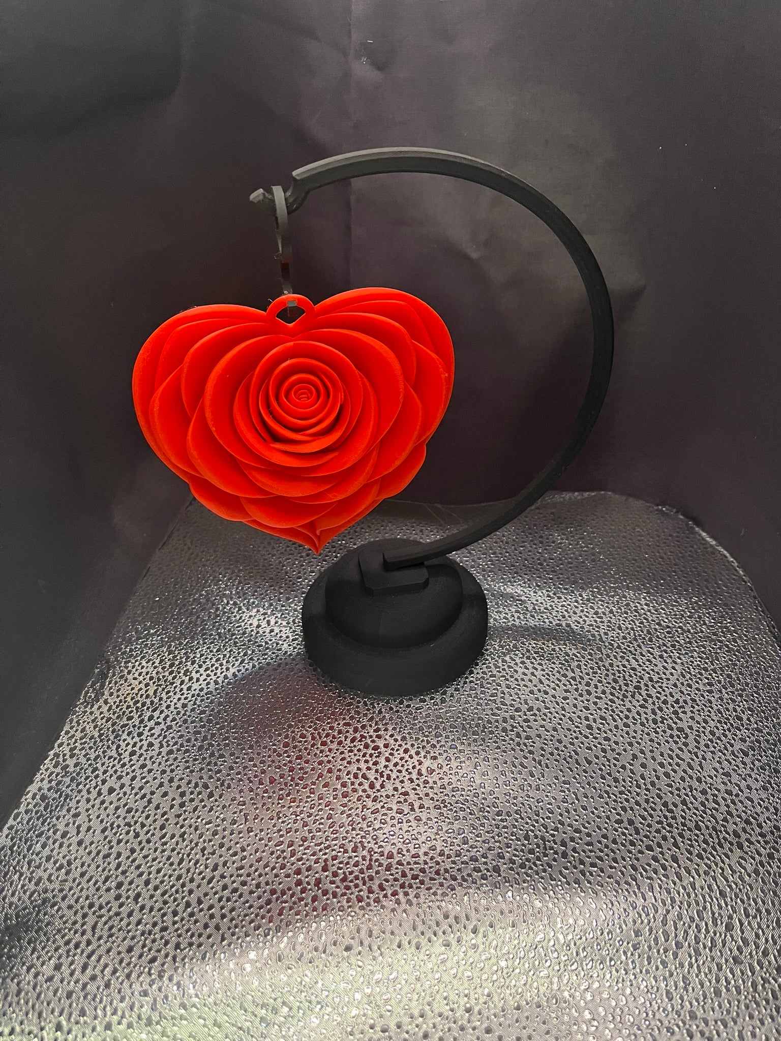 Floating Red Heart