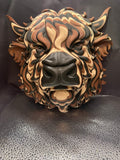 3D-Printed Highland Cow Wall Hanger – Rustic Farmhouse Décor