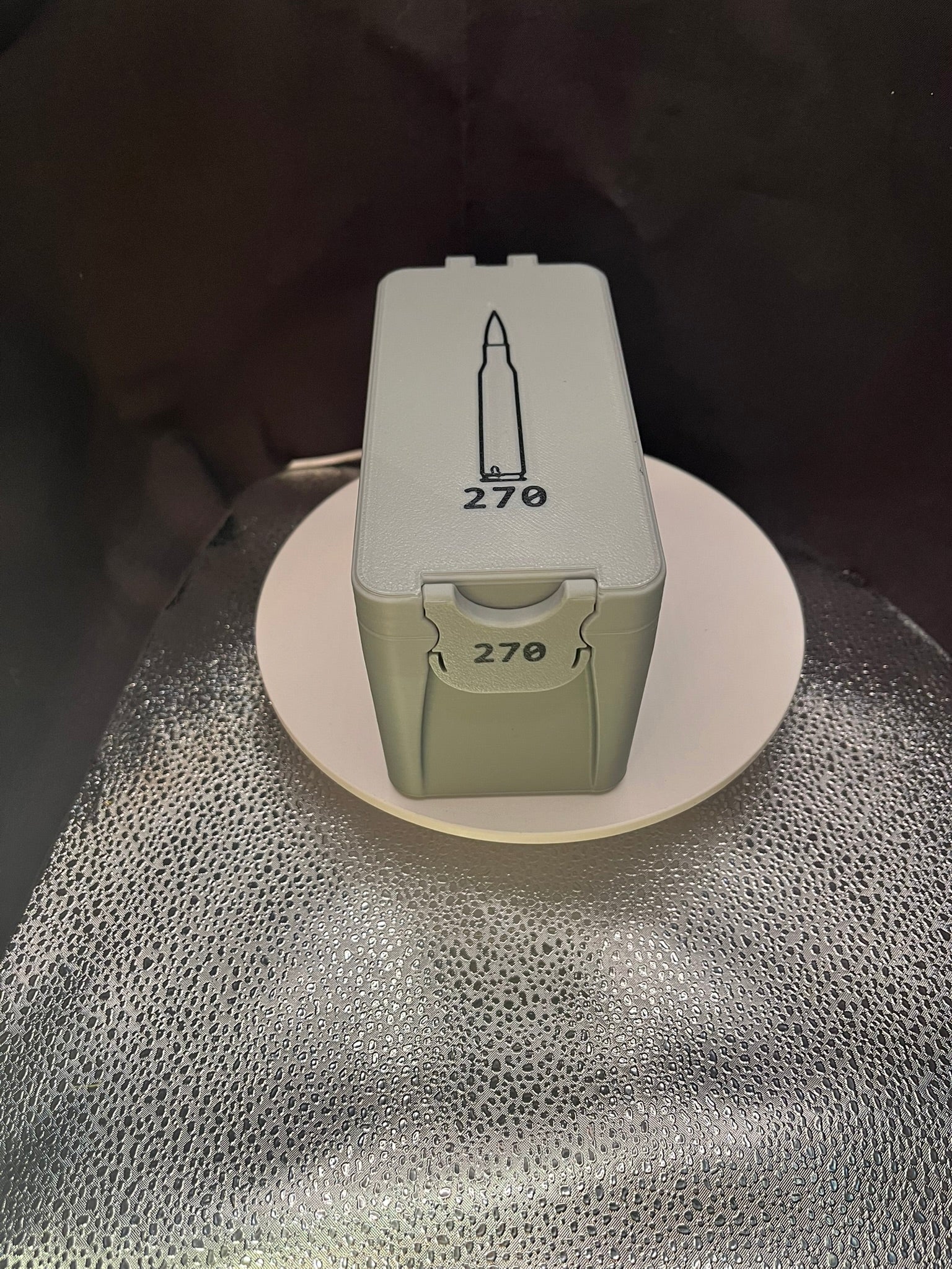 3D-Printed .270 Ammo Case – Handcrafted Storage for Hunters
