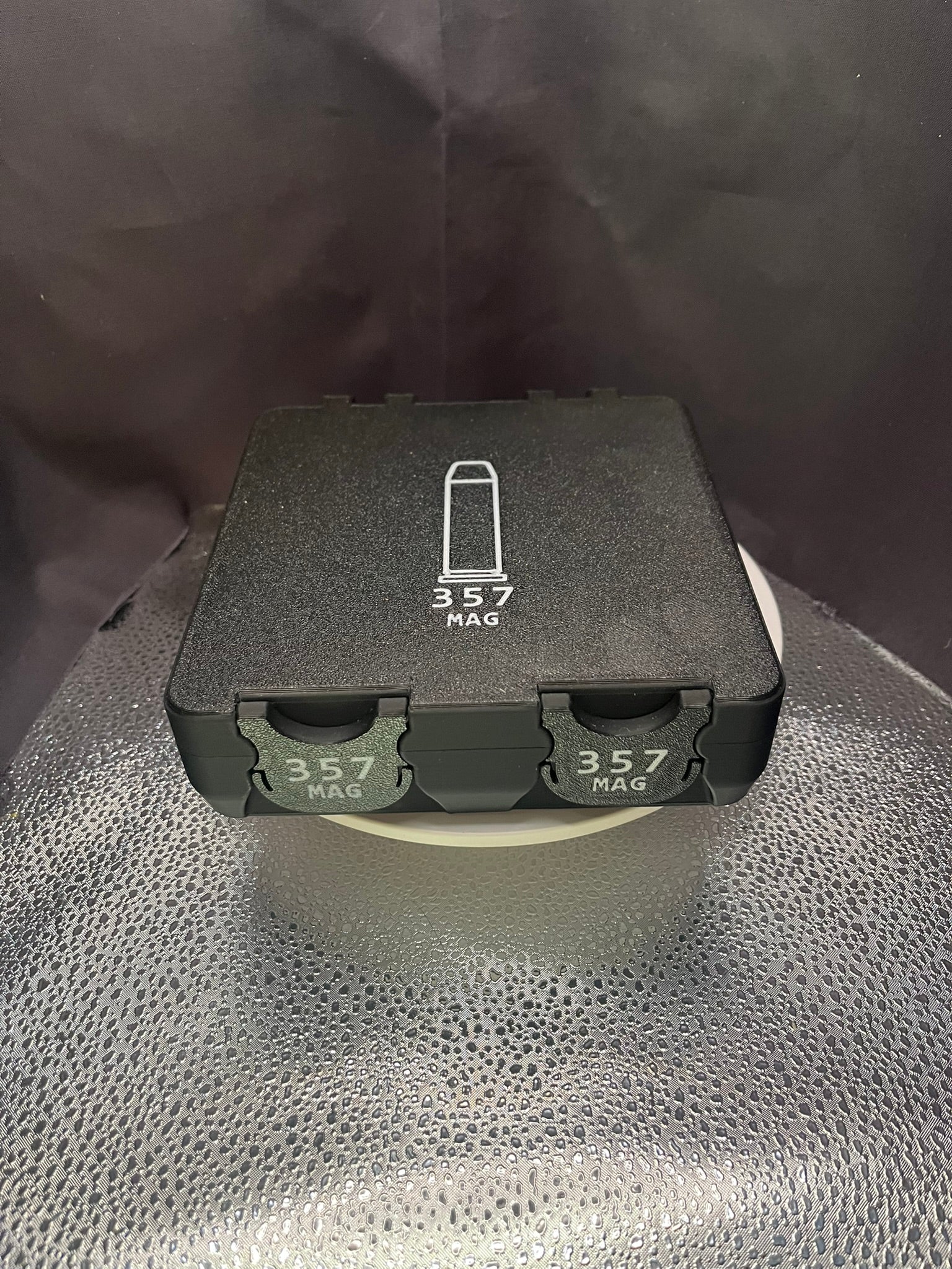 3D-Printed .357 Ammo Case – Handcrafted Novelty Collectible