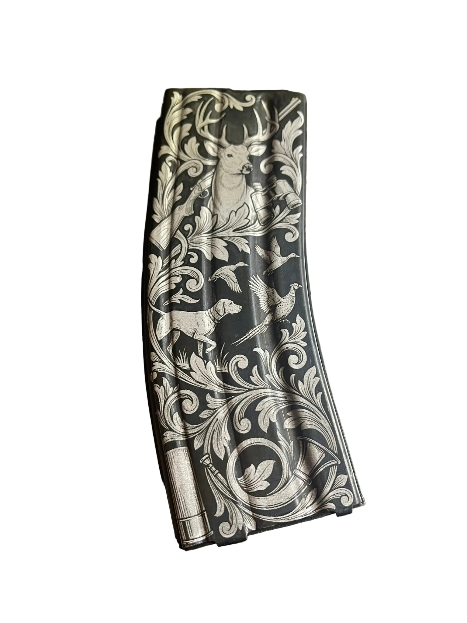 Hunting Themed Fiber Engraved Magazine
