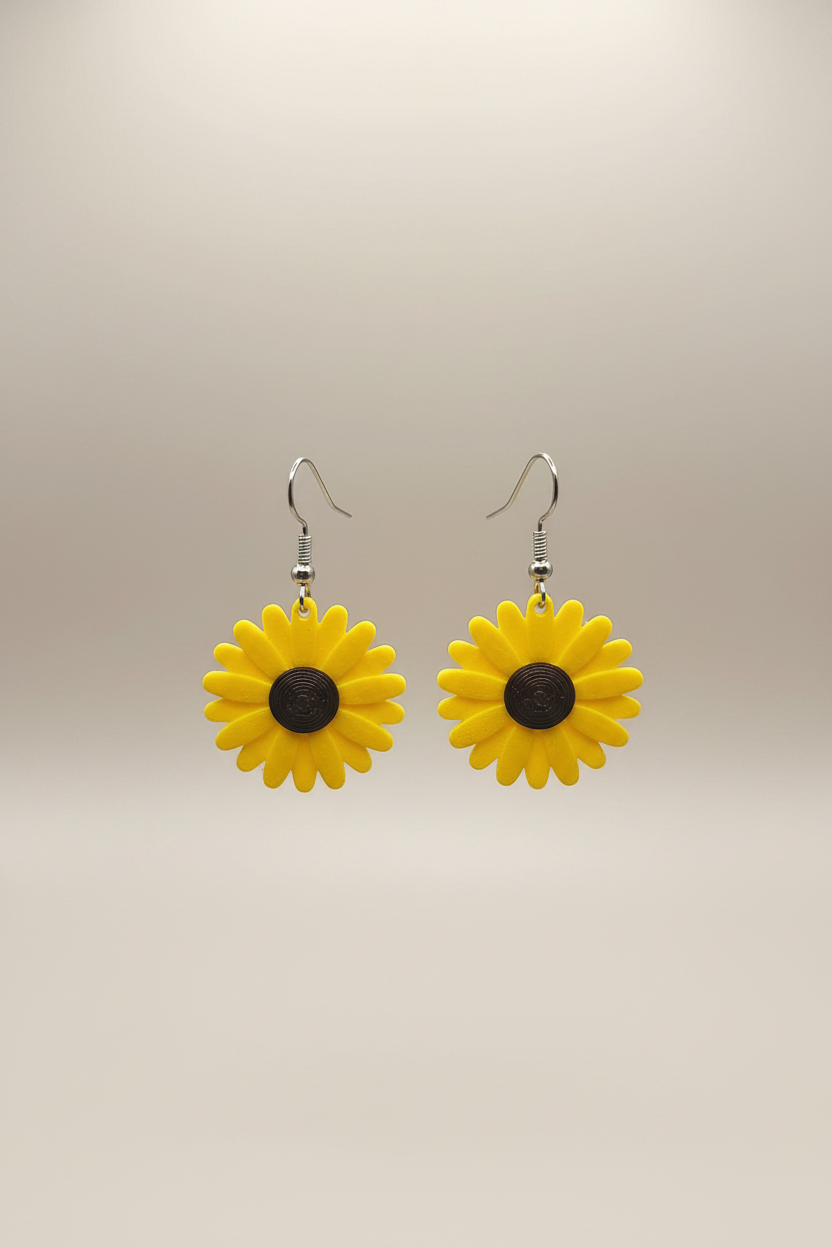 Black-Eyed Susan Earrings - Lifestyle