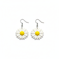 Daisy Earrings - White Background