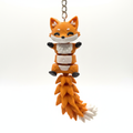 Fox Keychain - Detail