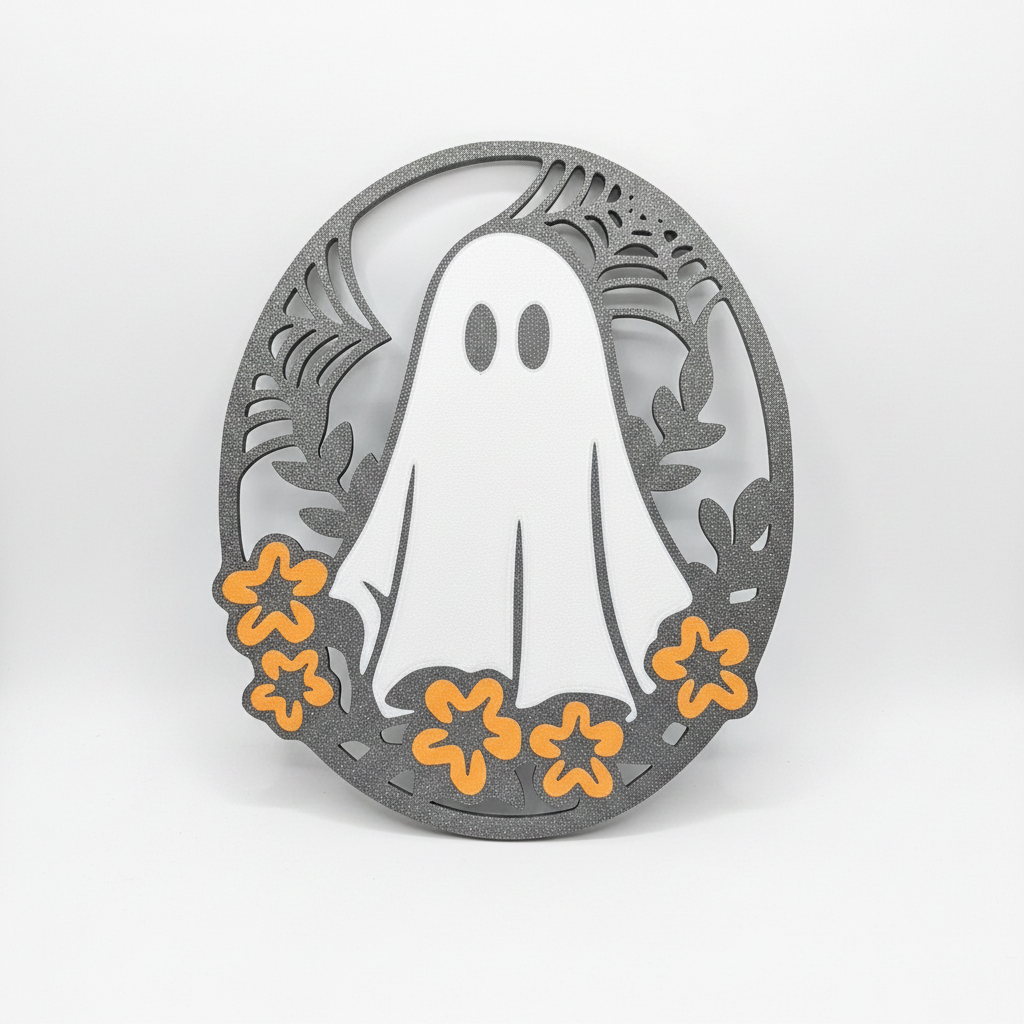 Ghost Wall Hanger - White Background