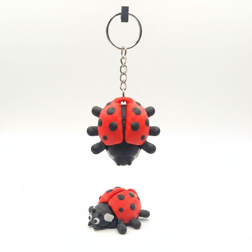 Ladybug Keychain - Studio