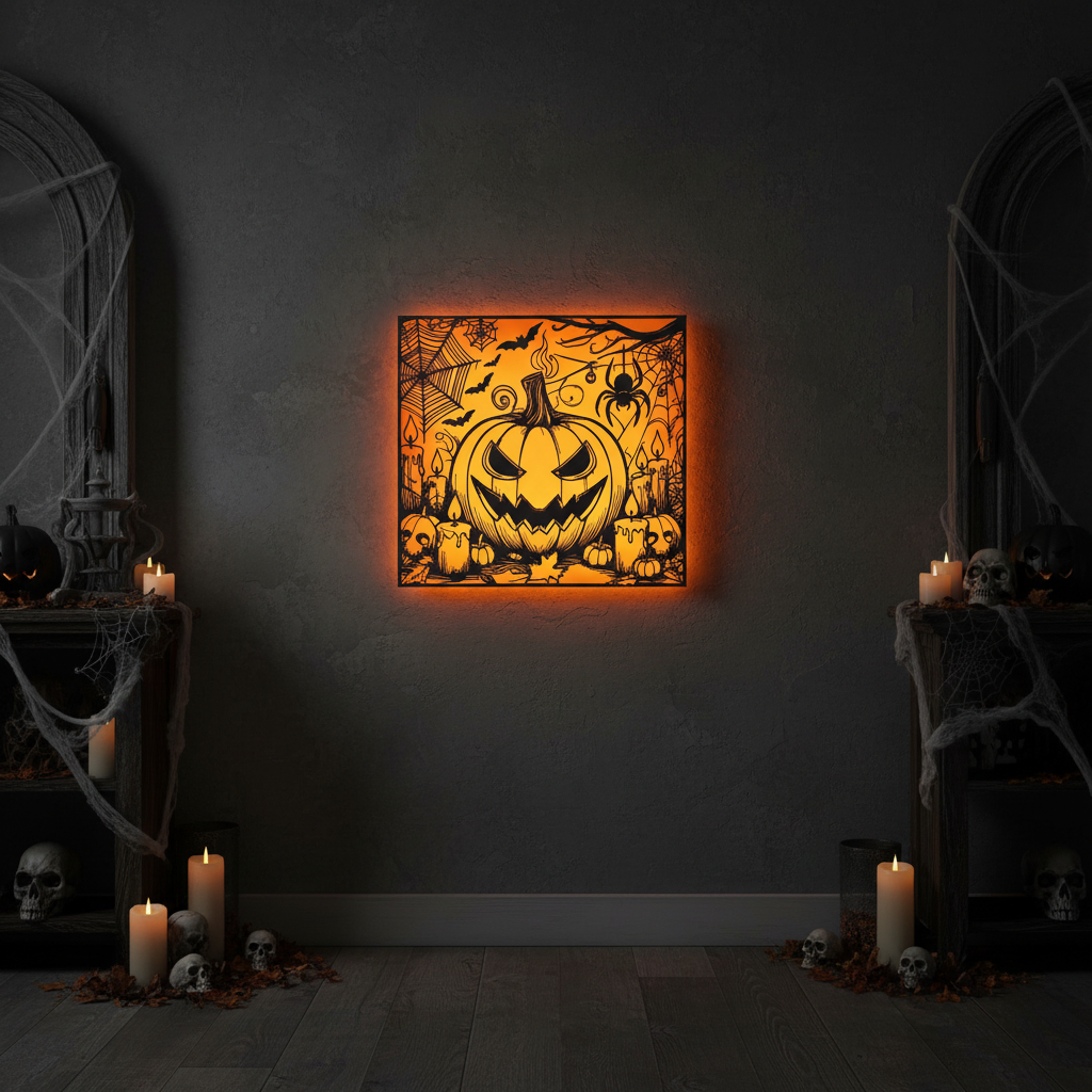 Pumpkin Wall Art - Lifestyle
